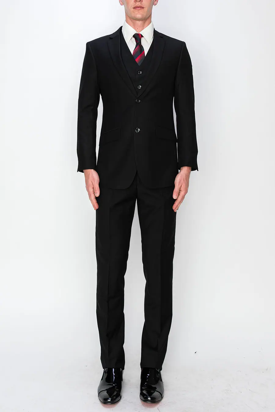 Black 3 Piece Slim Fit Suit