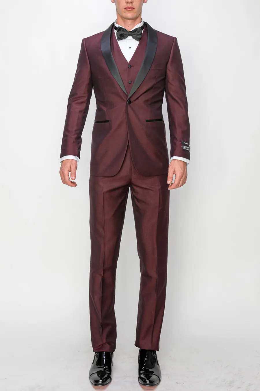Maroon 3 Piece Slim Fit Tuxedo