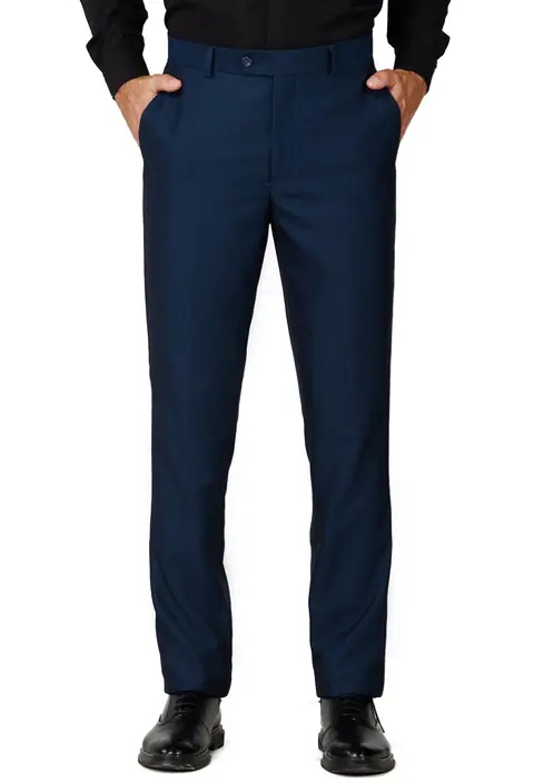 Indigo Slim Fit Dress Pants