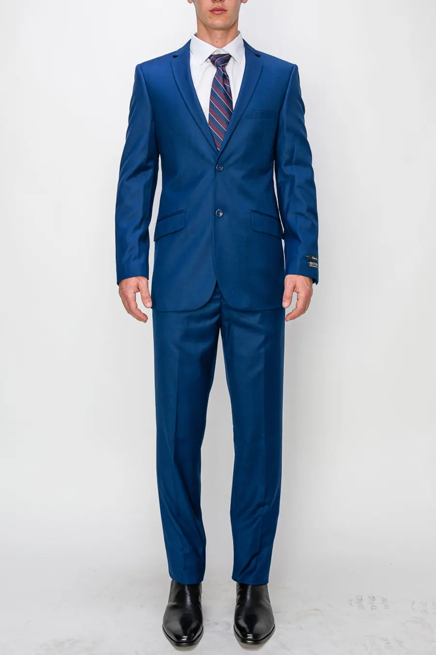 Indigo 2 Piece Slim Fit Single Breasted Suit