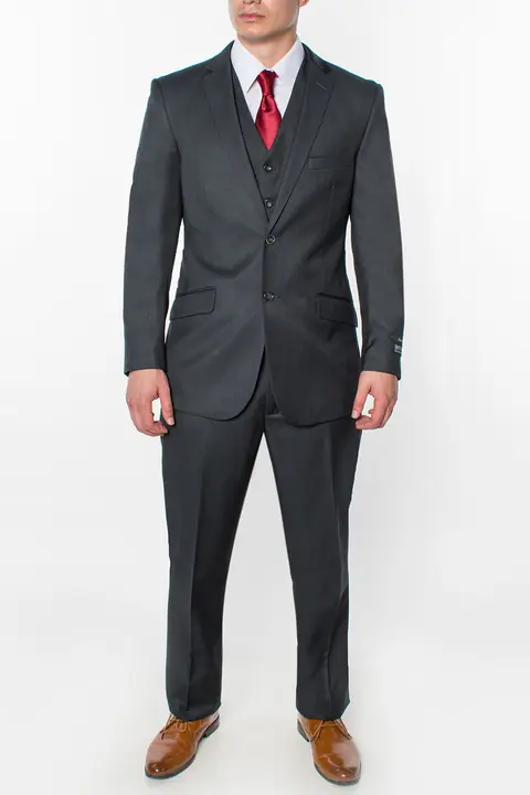 Charcoal 3 Piece Slim Fit Suit