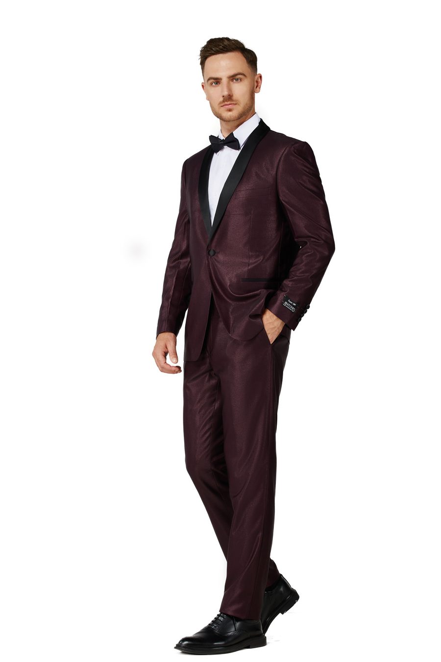 Bordeaux 2 Piece Slim Fit Tuxedo